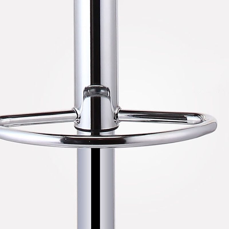 Modern Style Bar-stool with Adjustable Height Low Back Footrest Swivel for Counter Bar
