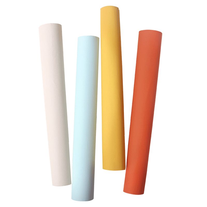 Unbeklebte, einfarbige Tapetenrolle, 50 m², moderne Wanddekoration für das Wohnzimmer