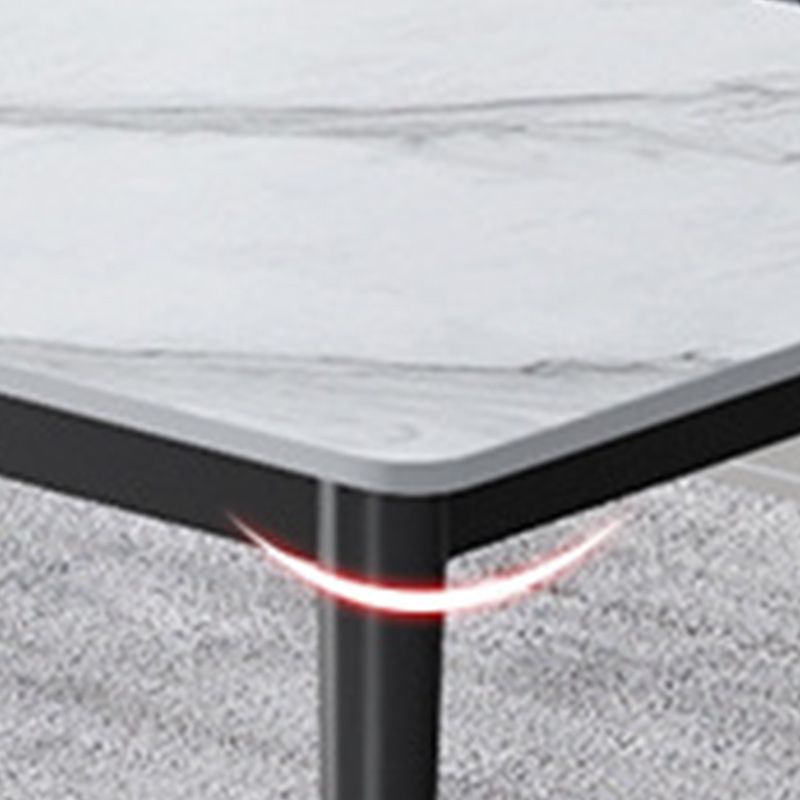 Glam Style 1/2/3/5/7 Pieces Dining Set White-gold Table Kitchen Set for Dining Room