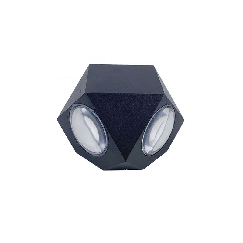 Modern Style Geometric Wall Lighting Fixtures Metal 4 Lights Wall Washer Sconce