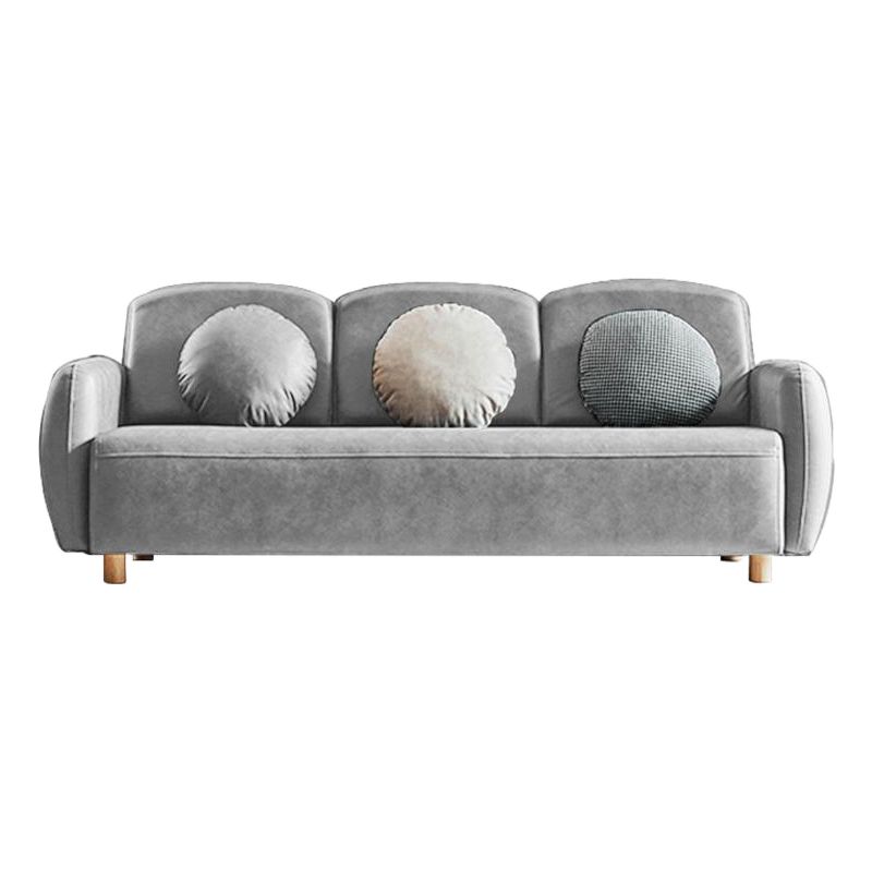 Modern Sofa with Square Arm and Tight Back for Apartment,84.65 "