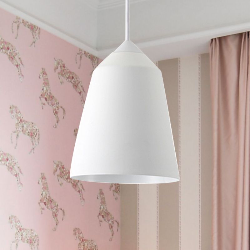 Éclairage de pendentif en cloche Métal minimaliste 1 clair blanc / bleu / or plafonnier plafond