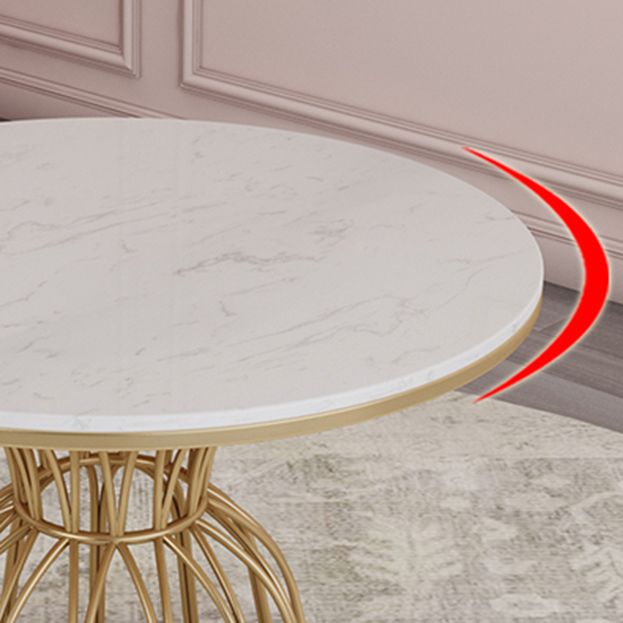 Glam 1/5 Pieces Dining Set Sintered Stone Dining Table Set for Dining Areas