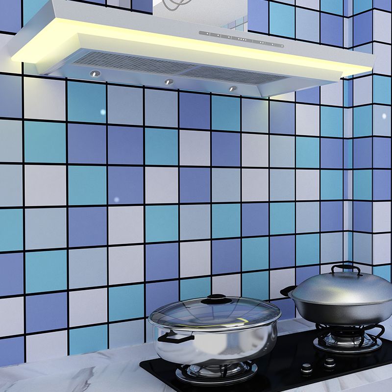 Mosaic Tile Peel and Stick Tile Roll Kitchen Waterproof Backsplash Wall Tile