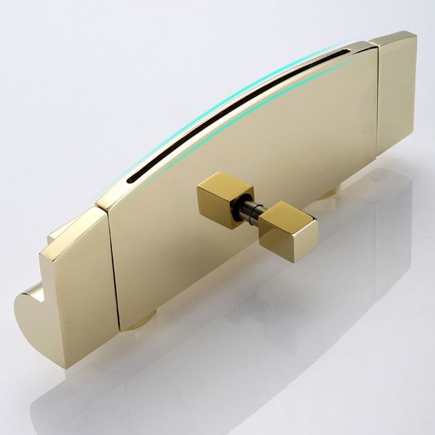 Modern Tub Faucet Trim Copper with Diverter and Hose Wall Mounted Bath Filler