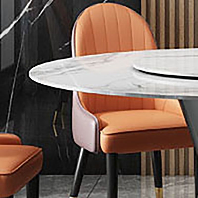 Glam 1/4/5/7 Pieces Table and Chair Set Sintered Stone Dining Table and Chairs