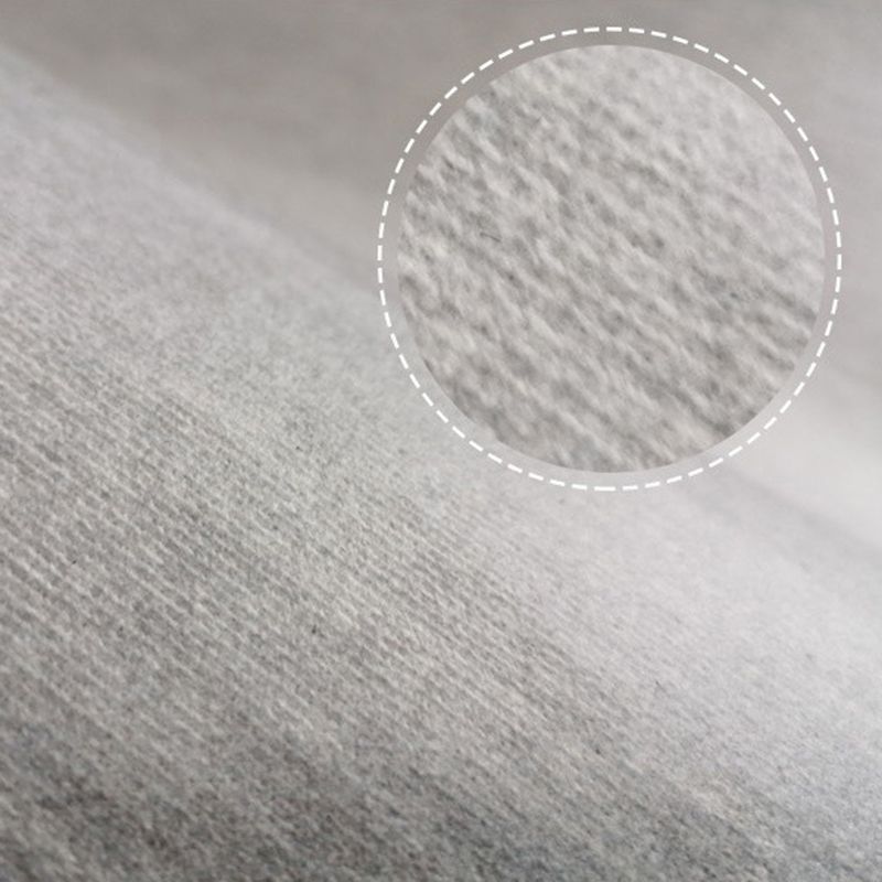 Nordic Style Rug Polyester Color Block Carpet Non-Slip Backing Rug for Bedroom