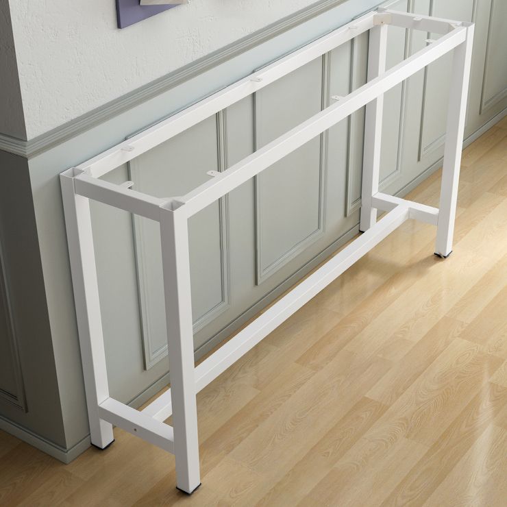 Industrial Rectangle Bar Table Set 1/2/3 Pieces Wood Counter Table for Indoor