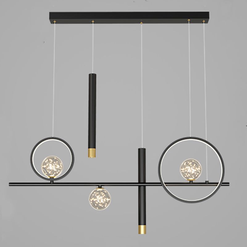 Modern Kitchen Pendant Lights Linear Chandelier Island Lighting Fixtures