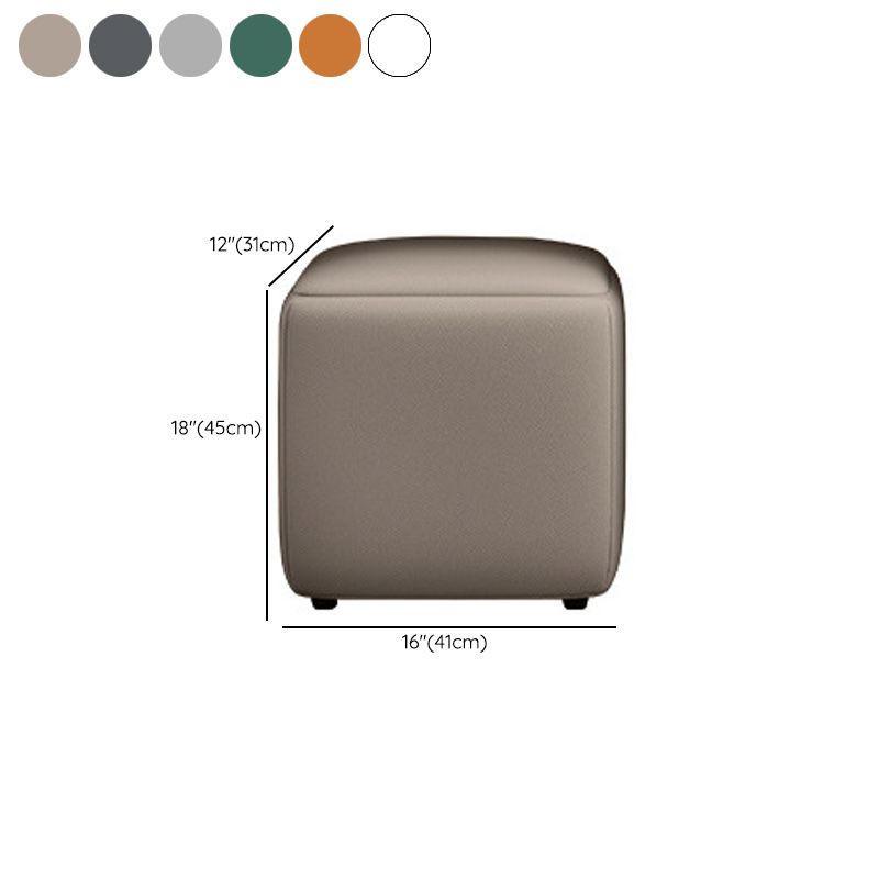 2-drawer Leather Vanity Table 28.74" H Dressing Table with Metal Base