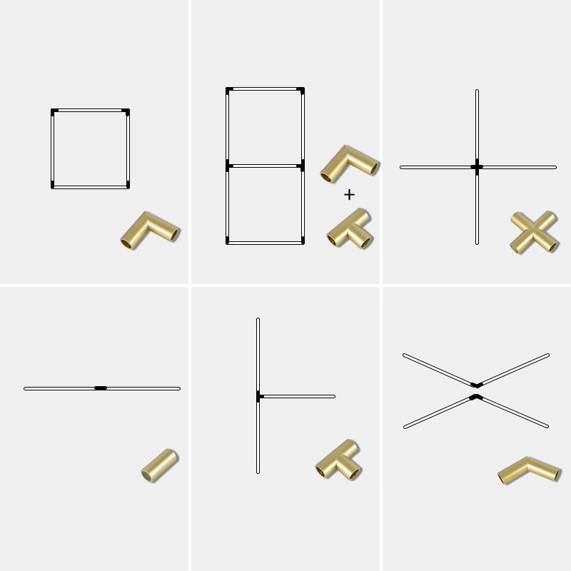 Luci di lampadari dell'isola lineare Simplicità Fissature di illuminazione del lampadario acrilico per tavolo da pranzo