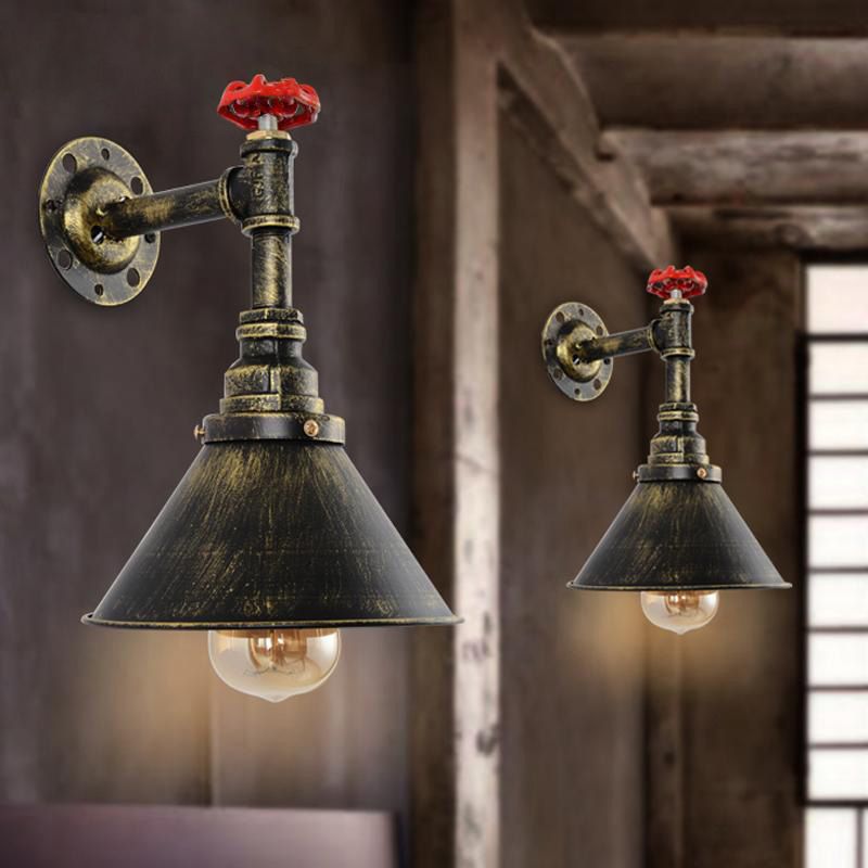 Wall Mounted Lamp Metal Industrial Style Wall Mounted Lighting