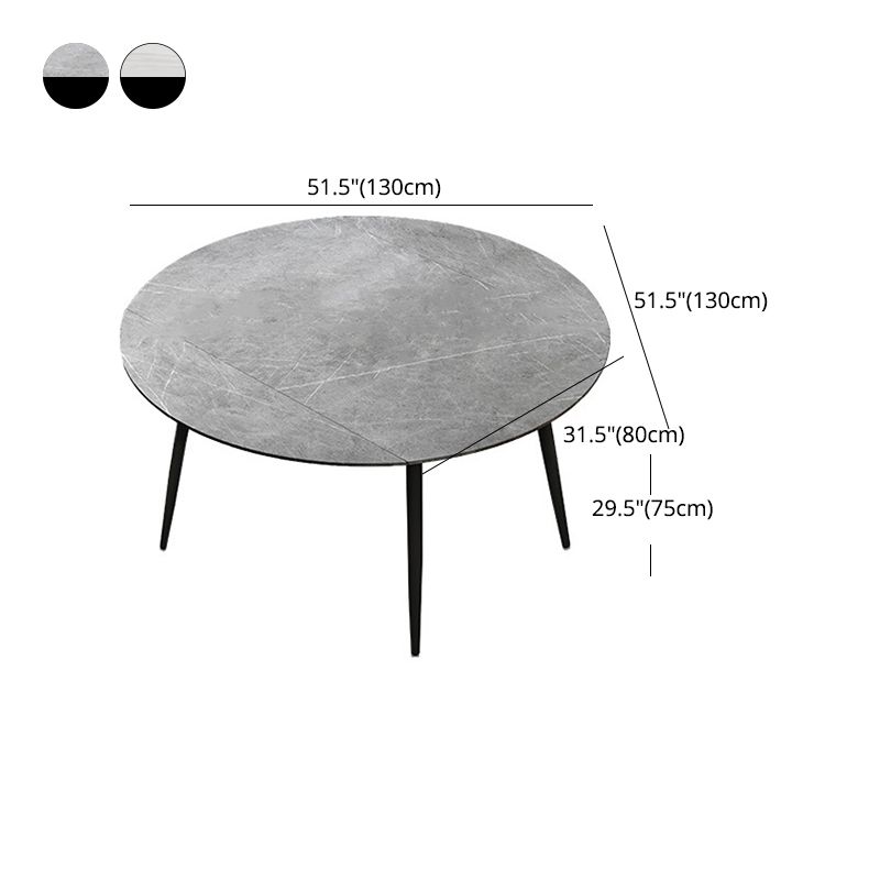 Modern 1/4/5/6/7 Pieces Dining Room Set Sintered Stone Dining Table