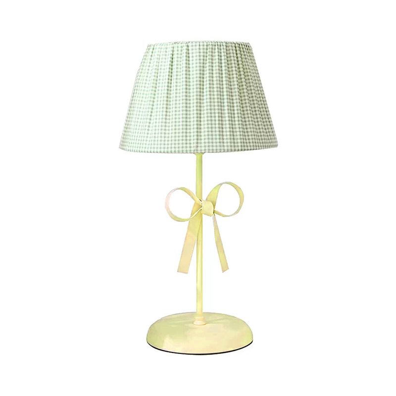 Macaron Loft Plaid Lesen leichter Stoff Ein leichtes Schreibtisch Licht mit Bug für Kinderschlafzimmer
