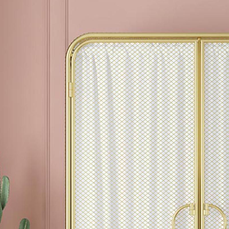 Bedroom Metal Wardrobe Industrial Style Rectangular Wardrobe Closet with Door