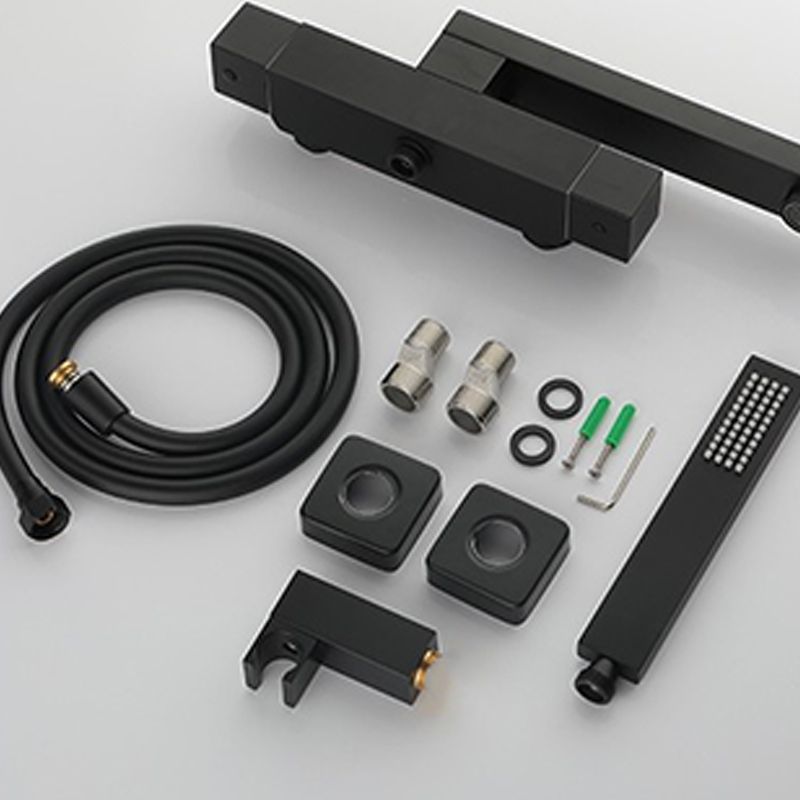 Modern Tub Spout Trim Brass Wall Mounted with Hand Shower Tub Faucet