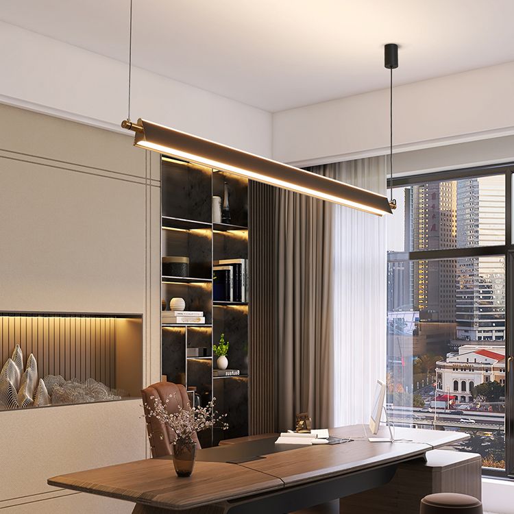 Moderne einfache LED Island Light Küche Esszimmer Hängende Lampenvorrichtung