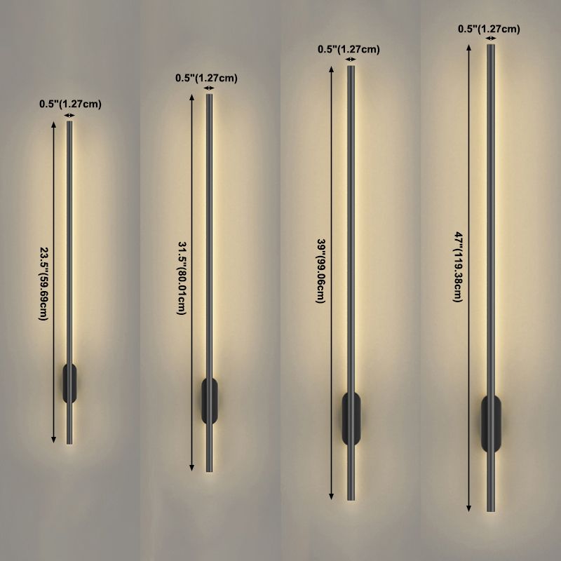 Lampade a parete minimalista creativa contemporanea per camera da letto