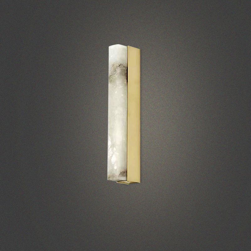 Rectangular Shaped LED Wall Lighting Simplicity Mica Living Room Sconce Light Fixture