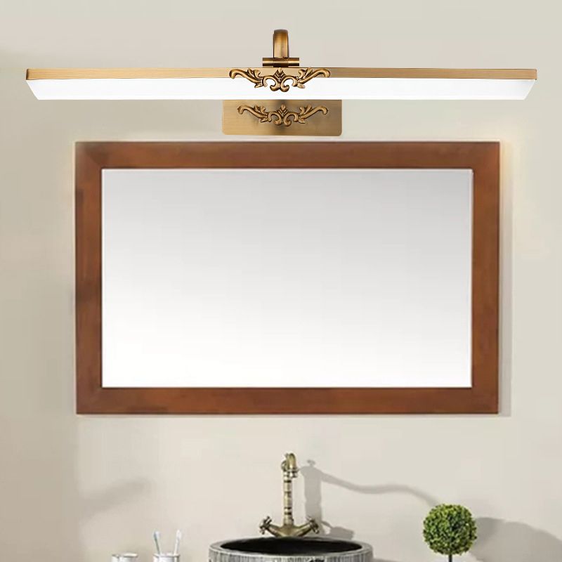 Modern Minimalist Minimalist Lampacefuli di vanità lineari Lampade per il bagno