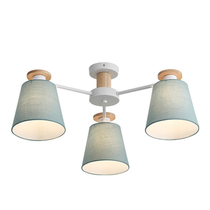 Lámpara de techo múltiple de estilo cilíndrico de estilo moderno