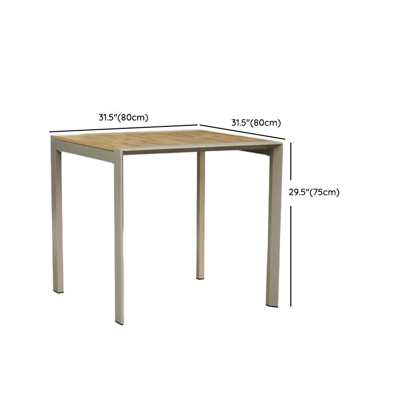 Boho 1/2/3/5/7 Pieces Metal Dining Set Reclaimed Wood Dining Table Set