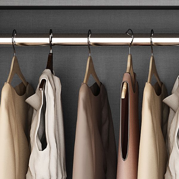 Black Colour Wooden Wardrobe Soft Close Drawer Wardrobe Closet for Home