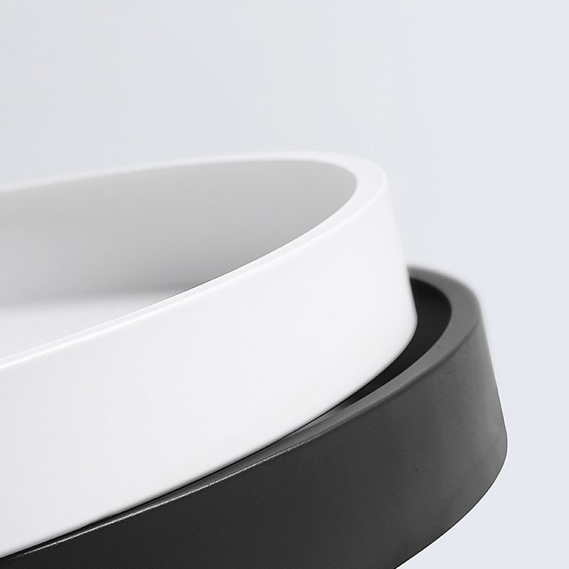 Lámpara de techo minimalista de montaje empotrado, luz de techo LED para sala de estar, habitación de niños