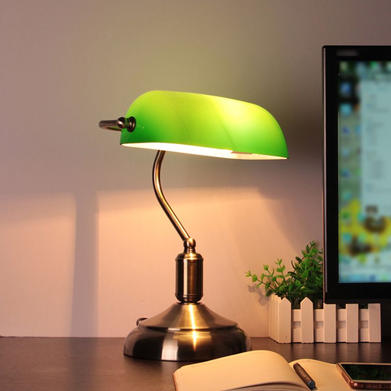 Modern Style Unique Shape Night Table Lamp Glass 1 Light Table Light