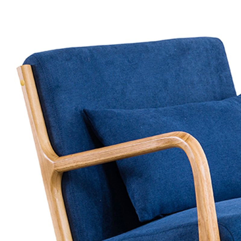 Modern Style Wood Base Home Lazy Chair Lounge Chaise Rocking Chair