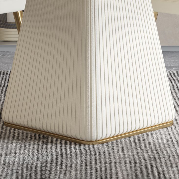 Stone Dining Room Collection Luxury Style Round Pedestal Dining Table for Home