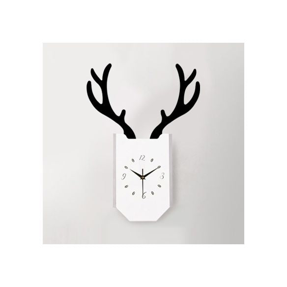SCONCE LICHT LICHT VAN HOUTKLOCK SCORMER met verweerders HALLWAY FOYER Rustieke dieren LED Wandlamp