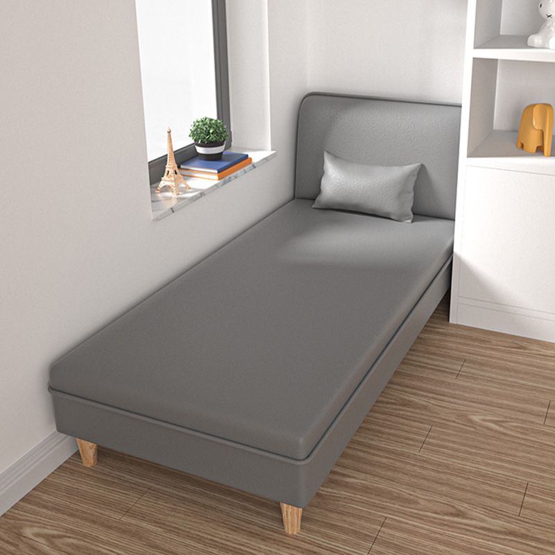 3-Position Scandinavian Chaise Lounge Couch Armless Chaise with Pillow