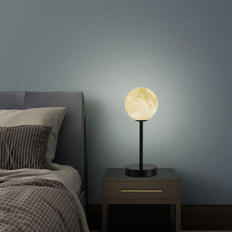 1-Licht-Globus-Tischlampe Modernes Glas Tischlicht