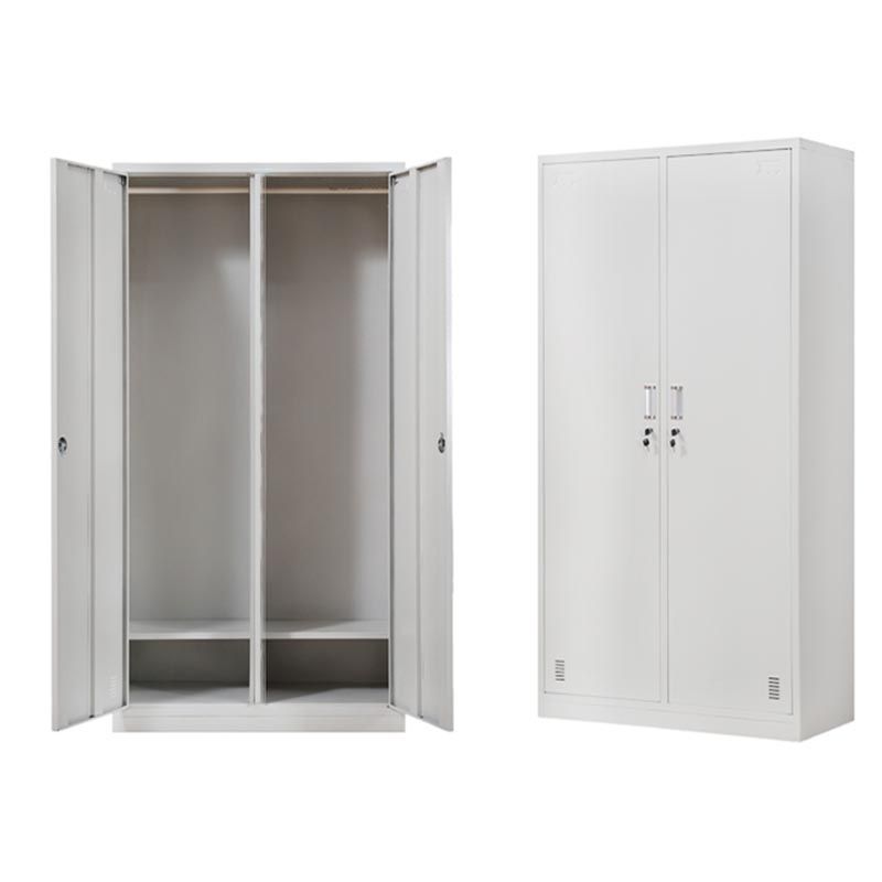 Contemporary Hinged Wardrobe Armoire Steel Wardrobe Cabinet for Home