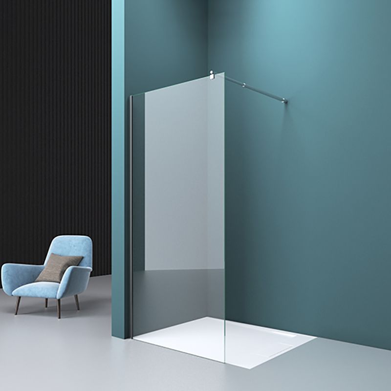 Tempered Glass Transparent Alcove Shower Enclosure with Header