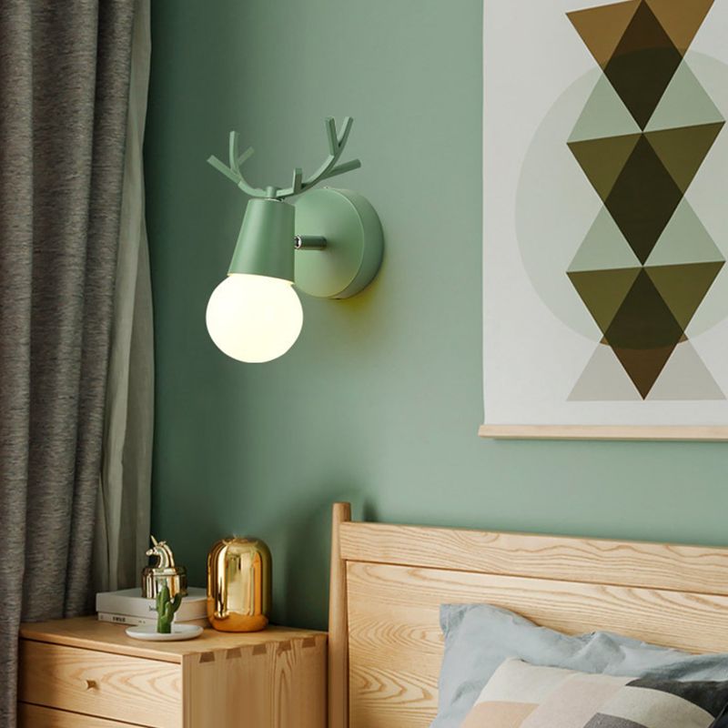 Modern Wall Light Sconce Macaron Wall Light Fixture for Bedroom