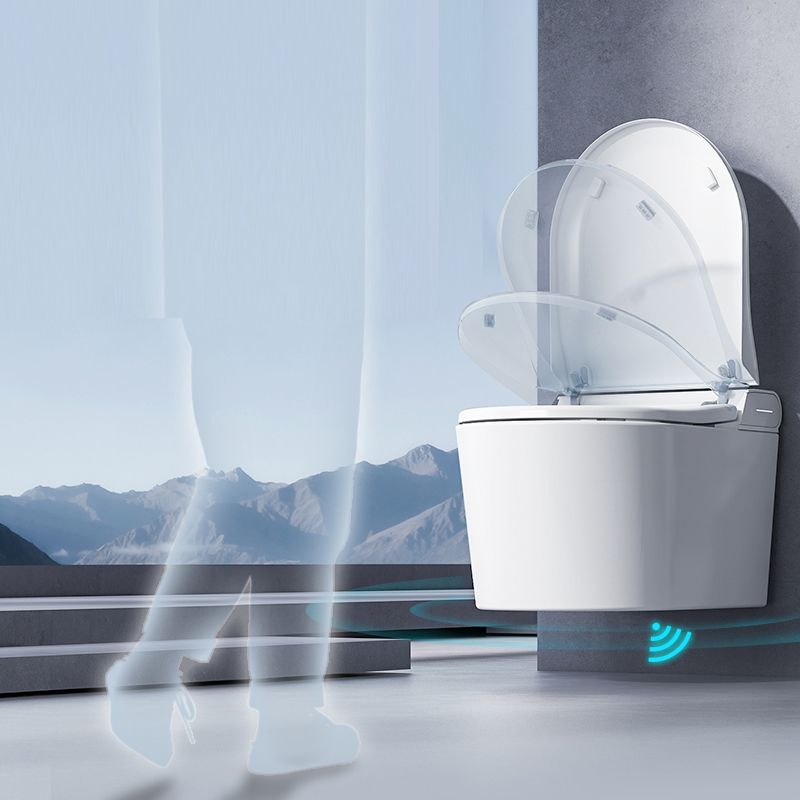 Modern Wall Mount Flush Toilet Siphon Jet All In One Toilet Bowl