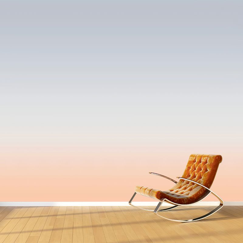 Extra Large Minimalist Wall Mural Decal in Natural Color Ombre Wall Art, Custom-Printed