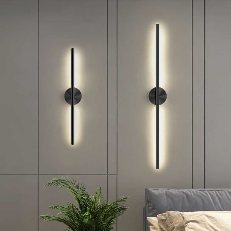 Strip Shape Wall Mount Light Modern LED Wall Sconce Light with Acrylic Shade for Bedside