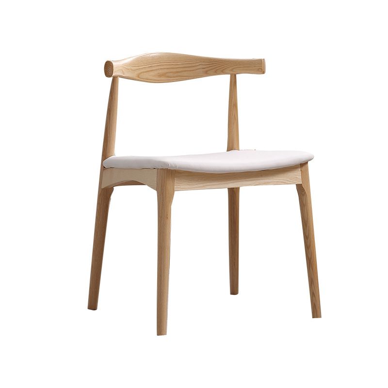 Traditional Side Chair Wood Open Back Dining Room Chair for Kitchen