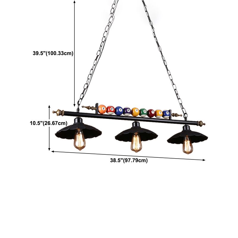 Industrial Unique Shape Hanging Ceiling Lights Hanging Light Fixtures for Restaurant Bar
