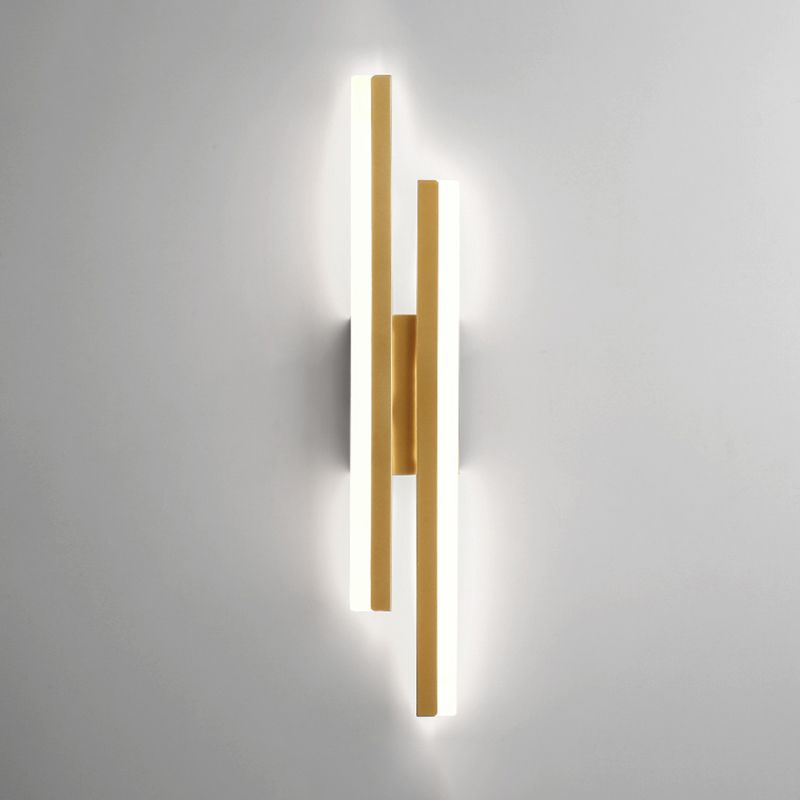 Einfachheit Metall Wandleuchte moderne geometrische Wandleuchte Leuchten für Schlafzimmer