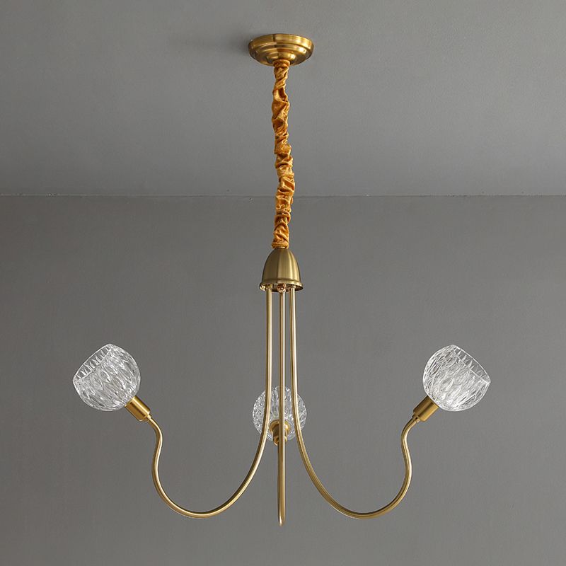 Contemporary Chandelier Simplicity Hanging Lighting Fixture for Sitting Room