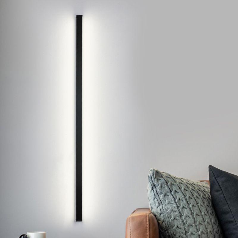 Linear Wall Donce Modern Minimalist Style Plástica 1 Lucins de luz para dormitorio de restaurantes