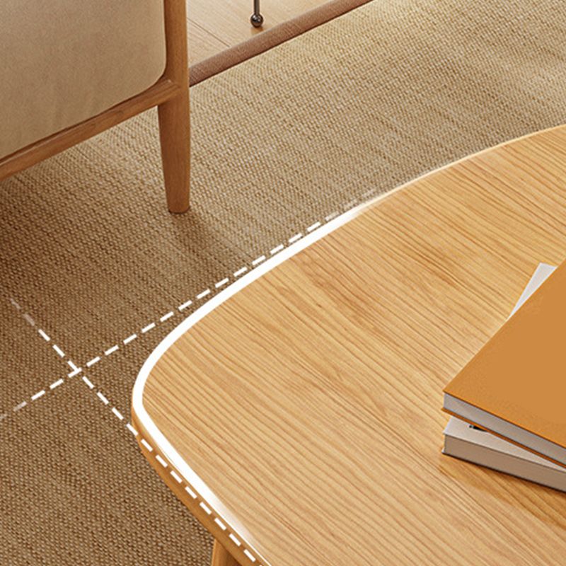 Contemporary Coffee or End Table Artificial Wood Coffee Table with Four Legs