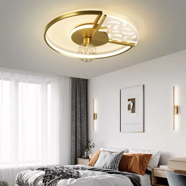 Nordic Style Ceiling LED Light Fixture Warm Room Light Creative Shop Light Bedroom Light