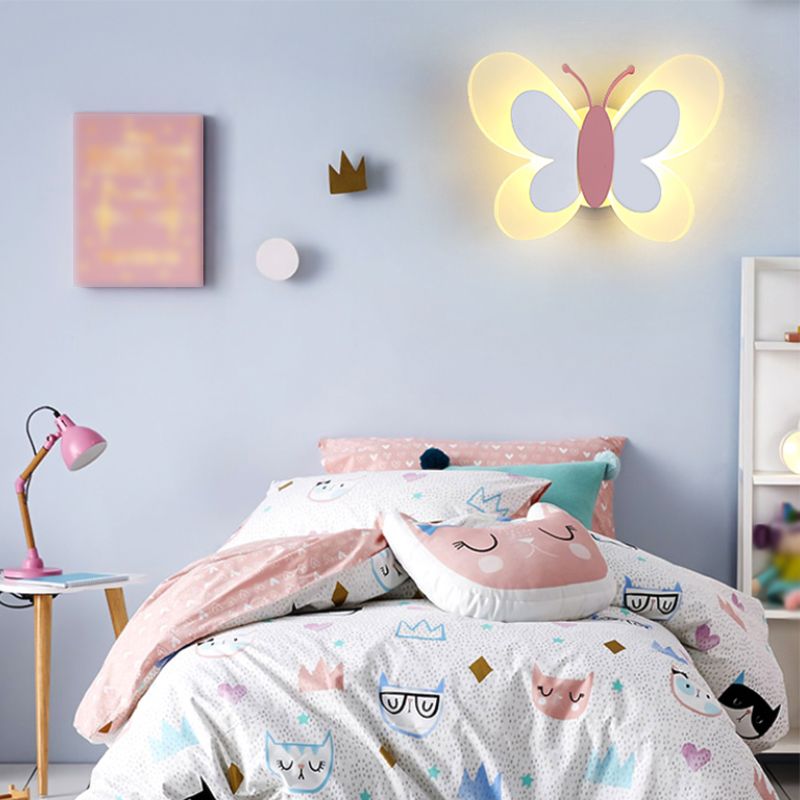 Luce montata a parete per kid in stile muro in metallo unico