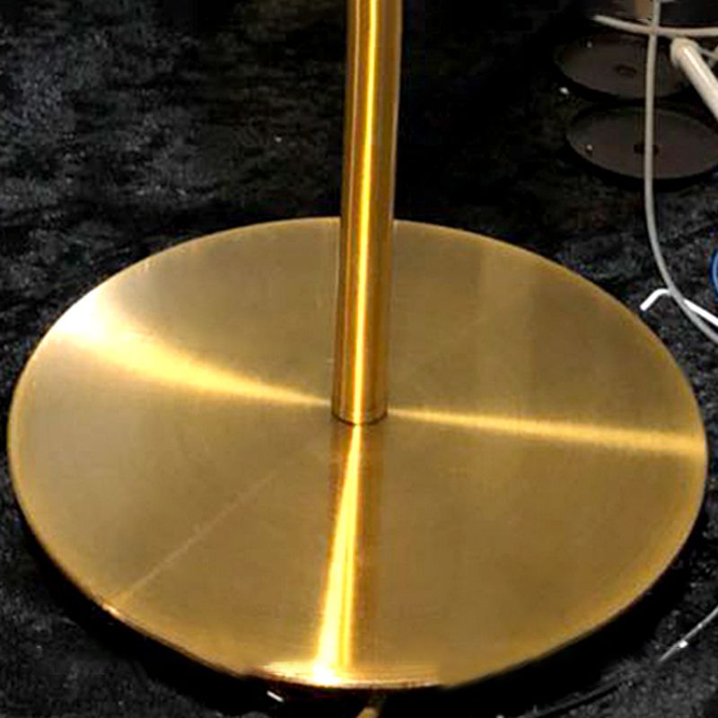 Glotte de lampe de table de dôme de style contemporain 1 lumière de table légère