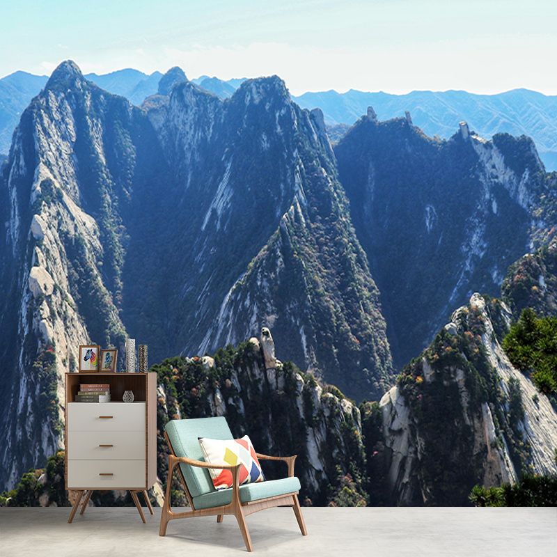 Photography Decorative Wall Mural Mountain Stain Resistant Decorative Wallpaper